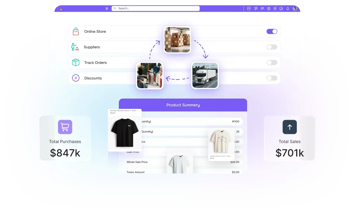 Handle All Your Purchases in One Place